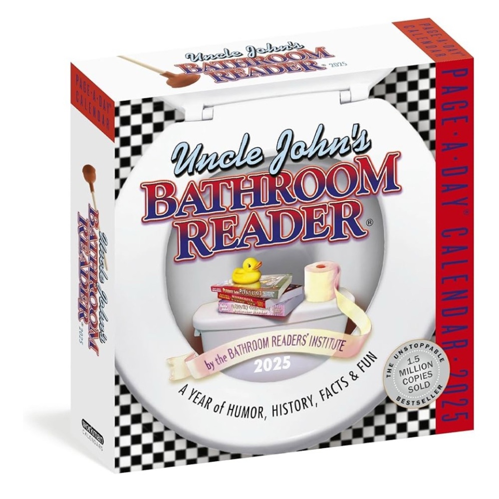 Uncle John’s Bathroom Reader Page-A-Day Calendar 2025 NIB
